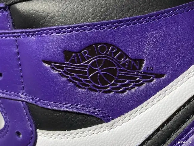 Cheap MAX High OG Purple Jordan 1 555088-500 Air Court 0614